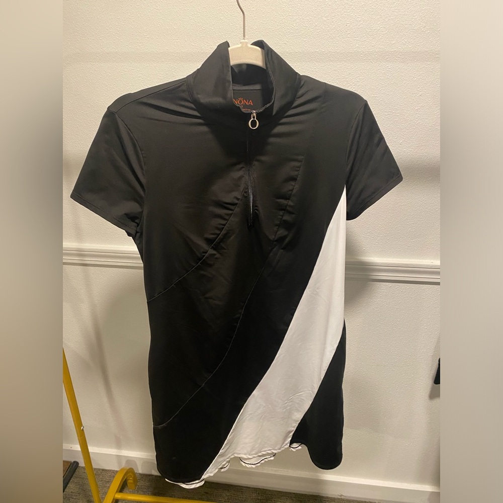 Kinona Golf Dress Black & White with Pockets Size‎ Small